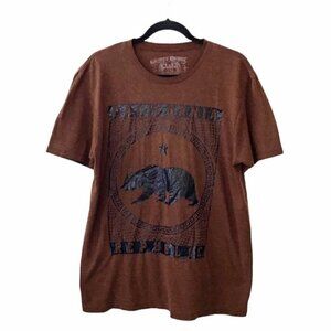 Eighty Eight Brown California Republic Graphic Tee